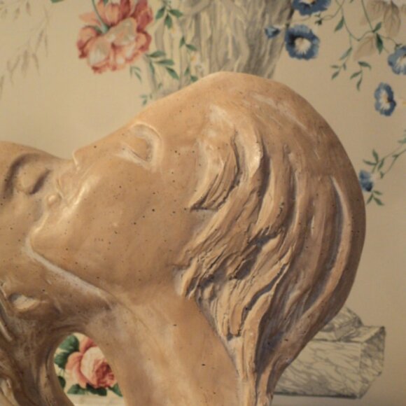 vintage Austin sculpture ~ Faces of Love~large size - Picture 7 of 9